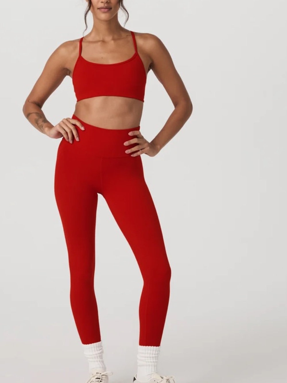 Vuori All The Feels Sport Bra And Matching Leggings